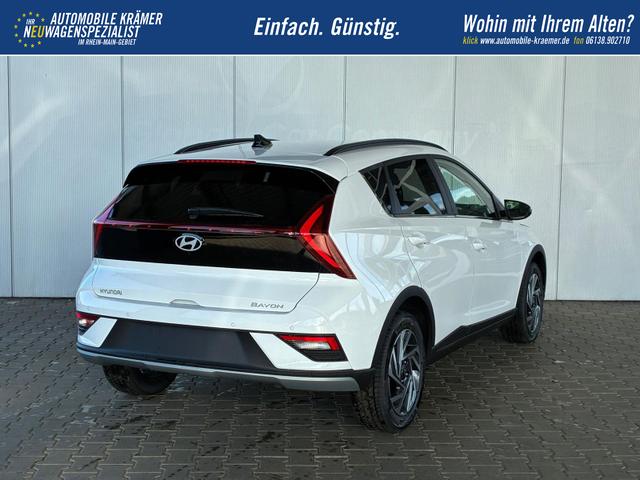 Hyundai BAYON Premium 1.2 MPI / Navi Sitz + Lenkradheizung R&uuml;ckfahrkamera Tempomat Klimaautomatik Alu 16" 