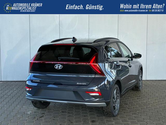 Hyundai BAYON Premium 1.2 MPI / Navi Sitz + Lenkradheizung R&uuml;ckfahrkamera Tempomat Klimaautomatik Alu 16" 