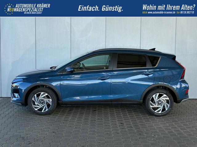 Hyundai BAYON Premium 1.2 MPI / Navi Sitz + Lenkradheizung R&uuml;ckfahrkamera Tempomat Klimaautomatik Alu 16" 