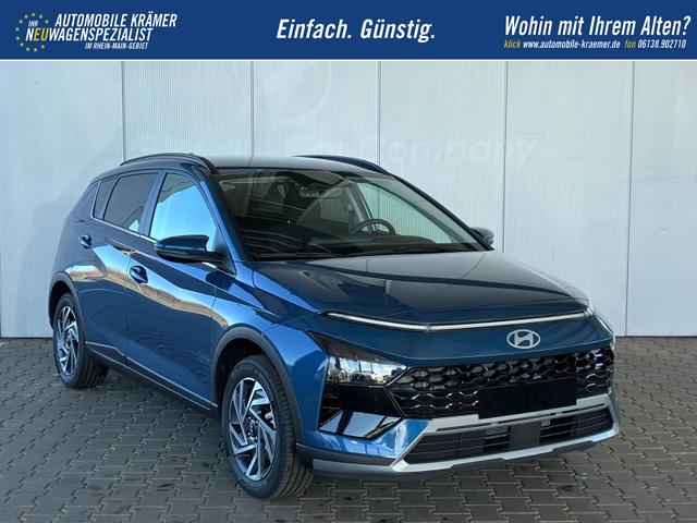 Hyundai BAYON Premium 1.2 MPI / Navi Sitz + Lenkradheizung R&uuml;ckfahrkamera Tempomat Klimaautomatik Alu 16" 