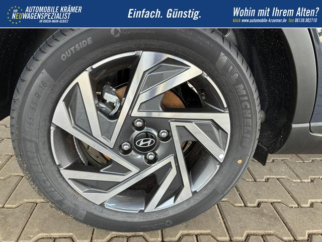 Hyundai BAYON Wave 1.2 MPI / Sitz & Lenkradheizung Navi R&uuml;ckfahrkamera Tempomat Alu 16" 