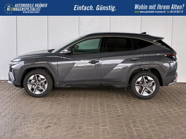 Hyundai TUCSON E-Motion 1.6 T-GDi 2WD HEV / Panoramadach ACC LED Sitz + Lenkradheizung Navi PDC V&H Kamera Alu 18" 