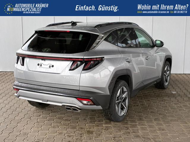 Hyundai TUCSON E-Motion 1.6 T-GDi 2WD HEV / Panoramadach ACC LED Sitz + Lenkradheizung Navi PDC V&H Kamera Alu 18" 