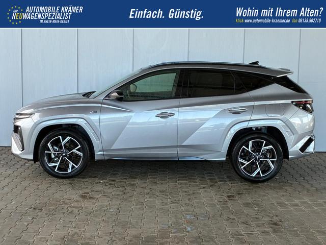 Hyundai TUCSON N-Line 1.6 T-GDI 4WD HEV / Panoramadach 4x Shz ACC Head-Up Krell-Soundsystem E-Klappe Matrix-LED E-Sitze Alu 19" 