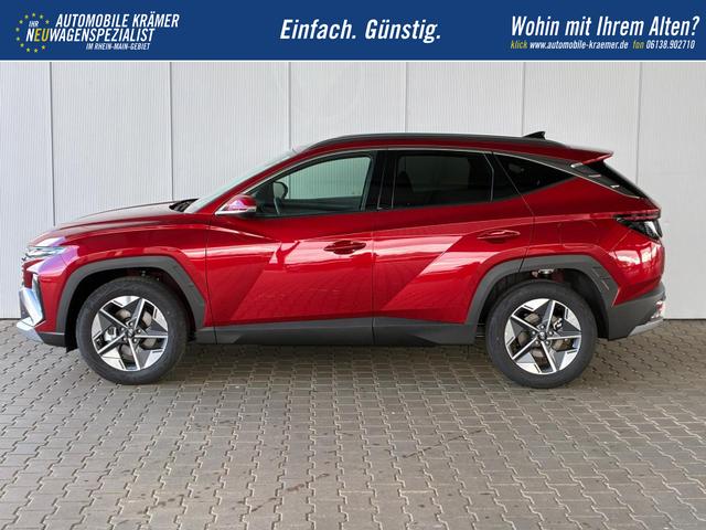 Hyundai TUCSON E-Motion 1.6 T-GDi 2WD 48V DCT / ACC Sitz + Lenkradheizung LED Navi PDC V&H Kamera Alu 18" 
