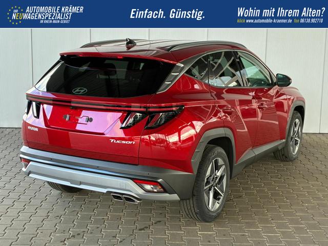 Hyundai TUCSON E-Motion 1.6 T-GDi 2WD 48V DCT / ACC Sitz + Lenkradheizung LED Navi PDC V&H Kamera Alu 18" 