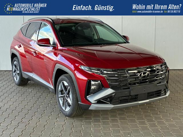 Hyundai TUCSON E-Motion 1.6 T-GDi 2WD 48V DCT / ACC Sitz + Lenkradheizung LED Navi PDC V&H Kamera Alu 18" 