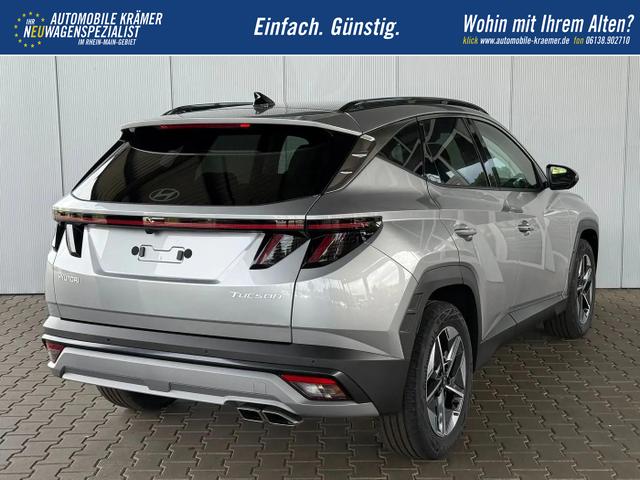 Hyundai TUCSON E-Motion 1.6 T-GDI 2WD 48V DCT / Panoramadach ACC Sitz + Lenkradheizung LED Navi PDC V&H Kamera Alu 18" 