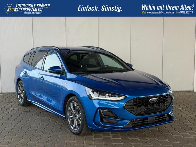 Ford Focus Turnier ST Line X 1.0 7AT / Winterpaket PDC V&H + Kamera LED Kurvenlicht Alu 17" *Frei Haus geliefert, ab der 2. Bestellung* 