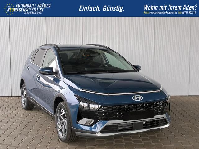 Hyundai BAYON Premium 1.0 T-GDI 100 PS 48V 7DCT / Keyless ACC Soundsystem BOSE Sitz + Lenkradheizung LED Navi PDC V&H Kamera Totwinkel Alu 16" 