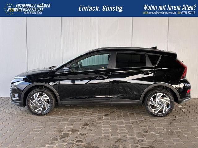 Hyundai BAYON Premium 1.0 T-GDI 100 PS 48V 7DCT / Keyless ACC Soundsystem BOSE Sitz + Lenkradheizung LED Navi PDC V&H Kamera Totwinkel Alu 16" 