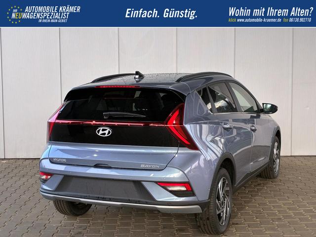 Hyundai BAYON Premium 1.0 T-GDI 100 PS 48V 7DCT / Keyless ACC Soundsystem BOSE Sitz + Lenkradheizung LED Navi PDC V&H Kamera Totwinkel Alu 16" 