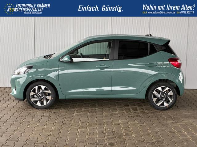 Hyundai i10 Advance 1.2 GDI Automatik / R&uuml;ckfahrkamera Sitz + Lenkradheizung Navi Alu 15" 
