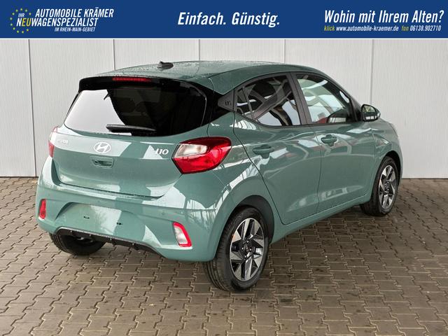 Hyundai i10 Advance 1.2 GDI Automatik / R&uuml;ckfahrkamera Sitz + Lenkradheizung Navi Alu 15" 