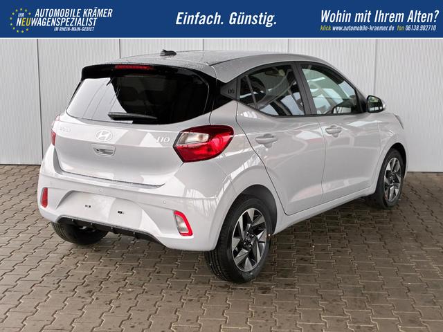 Hyundai i10 Advance 1.2 GDI Automatik / R&uuml;ckfahrkamera Sitz + Lenkradheizung Navi Alu 15" 