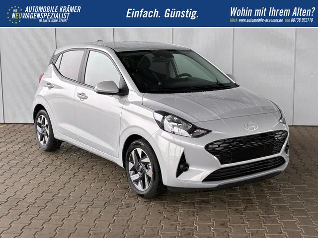 Hyundai i10 Advance 1.2 GDI Automatik / R&uuml;ckfahrkamera Sitz + Lenkradheizung Navi Alu 15" 