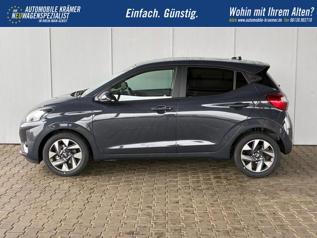Hyundai i10 Advance 1.2 GDI Automatik / R&uuml;ckfahrkamera Sitz + Lenkradheizung Navi Alu 15" 