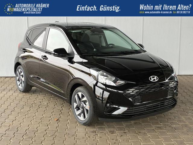 Hyundai i10 Advance 1.2 GDI Automatik / R&uuml;ckfahrkamera Sitz + Lenkradheizung Navi Alu 15" 