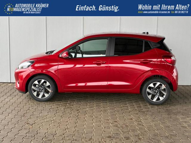 Hyundai i10 Advance 1.2 GDI Automatik / R&uuml;ckfahrkamera Sitz + Lenkradheizung Navi Alu 15" 