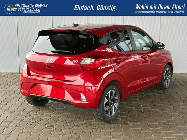 Hyundai i10 Advance 1.2 GDI Automatik / R&uuml;ckfahrkamera Sitz + Lenkradheizung Navi Alu 15" 