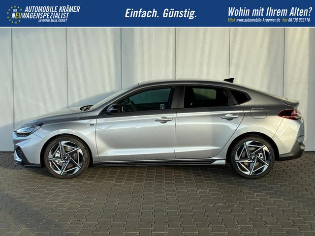 Hyundai i30 Fastback N-Line 1.5 T-GDI 7-DCT / ACC Sitz + Lenkradheizung LED PDC V&H Kamera Alu 18" 