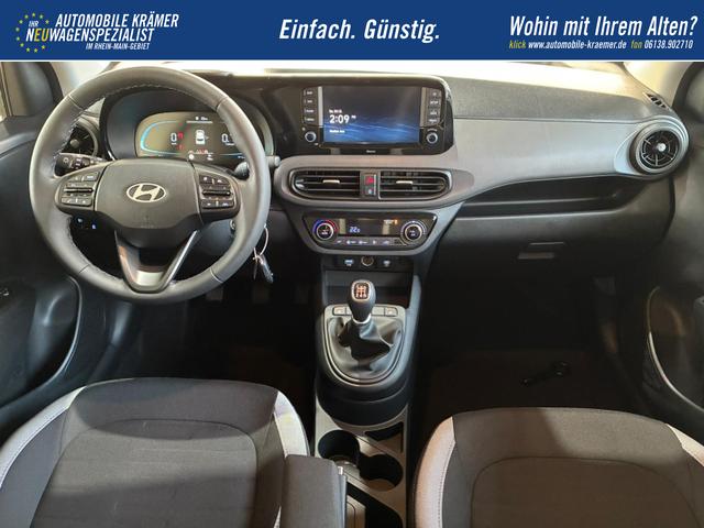 Hyundai i10 Premium 1.2 GDI / Sitz + Lenkradheizung Navi Klimaautomatik Alu 15'' 