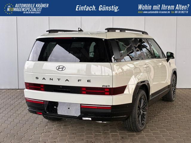 Hyundai SANTA FE PHEV Black Line 4WD 6-Sitzer / 4x Shz + Sitzbel&uuml;ftung ACC Head-Up 360&deg; Kam. Leder Alu 20" 