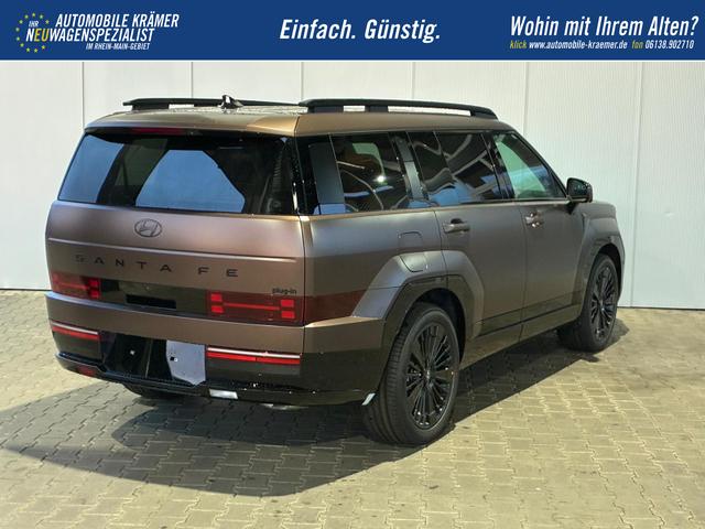 Hyundai SANTA FE PHEV Black Line 4WD 7-Sitzer / 4x Shz + Sitzbel&uuml;ftung ACC Head-Up 360&deg; Kam. Leder Alu 20" 