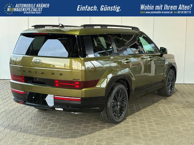 Hyundai SANTA FE PHEV Black Line 4WD 6-Sitzer / 4x Shz + Sitzbel&uuml;ftung ACC Head-Up 360&deg; Kam. Leder Alu 20" 