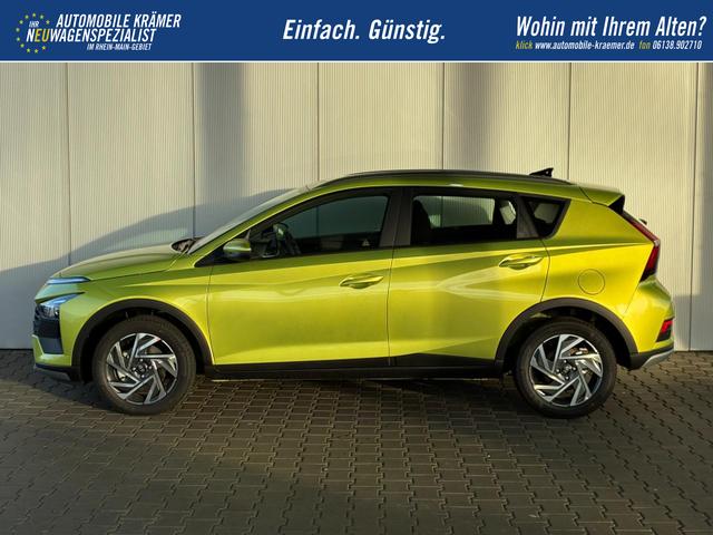 Hyundai BAYON Wave 1.0 T-GDI / Sitz & Lenkradheizung Navi R&uuml;ckfahrkamera Tempomat Alu 16" 