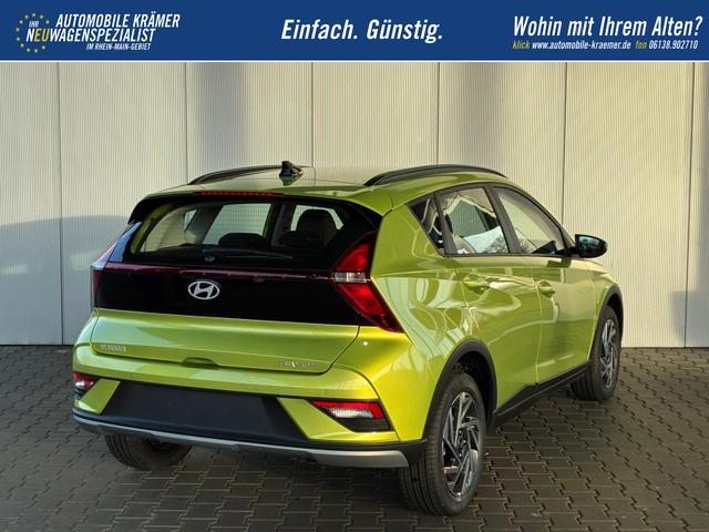 Hyundai BAYON Wave 1.0 T-GDI / Sitz & Lenkradheizung Navi R&uuml;ckfahrkamera Tempomat Alu 16" 