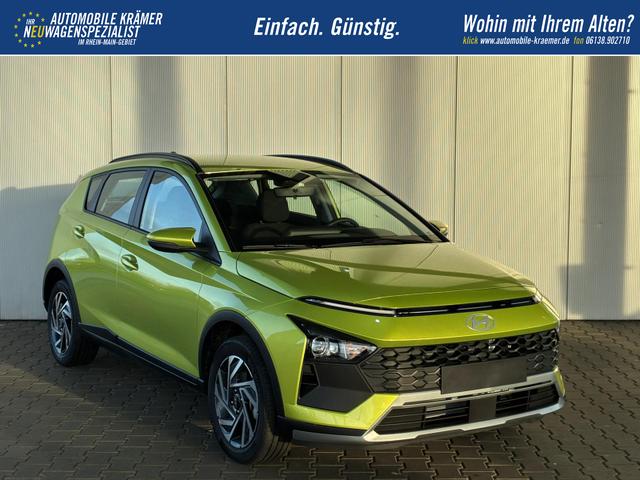 Hyundai BAYON Wave 1.0 T-GDI / Sitz & Lenkradheizung Navi R&uuml;ckfahrkamera Tempomat Alu 16" 