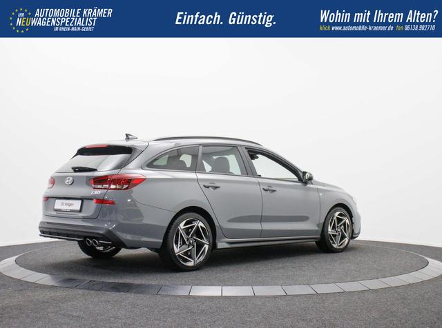 Hyundai i30 Kombi N-Line 1.5 T-GDI mHev DCT / Navi ACC Memory-Sitz Sitz & Lenkradheizung LED Alu 18" 