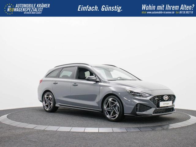 Hyundai i30 Kombi N-Line 1.5 T-GDI mHev DCT / Navi ACC Memory-Sitz Sitz & Lenkradheizung LED Alu 18" 