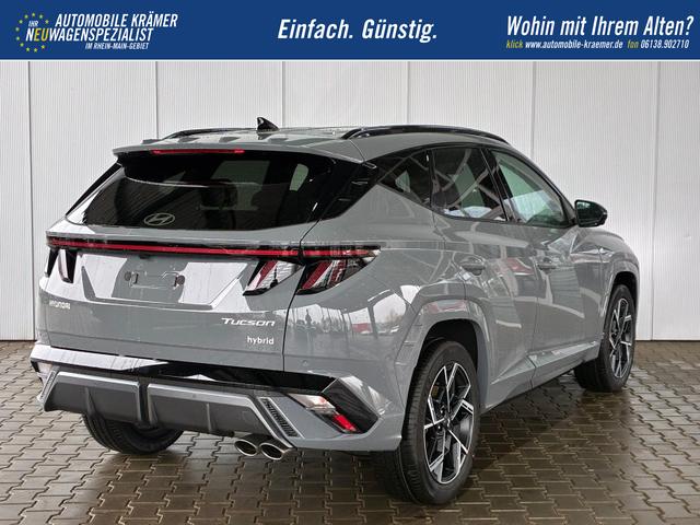 Hyundai TUCSON HEV 2WD N-Line / Head-Up 360&deg; Kam. ACC Sitz + Lenkradheiz. Sitzbel&uuml;ftung Alu 19" 