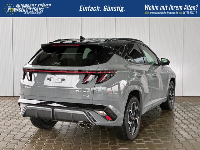 Hyundai TUCSON HEV 2WD N-Line / Head-Up 360&deg; Kam. ACC Sitz + Lenkradheiz. Sitzbel&uuml;ftung Alu 19" 