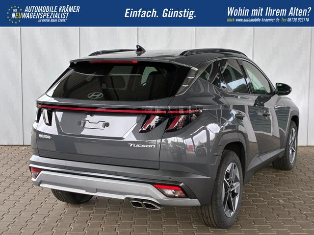 Hyundai TUCSON E-Motion 1.6 T-GDI 2WD 48V DCT / Panoramadach ACC Sitz + Lenkradheizung LED Navi PDC V&H Kamera Alu 18" 