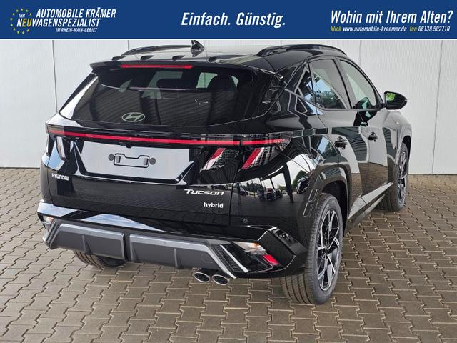 Hyundai TUCSON N-Line 1.6 T-GDI 4WD HEV / Panoramadach 4x Shz ACC Head-Up Krell-Soundsystem E-Klappe Matrix-LED E-Sitze Alu 19" 