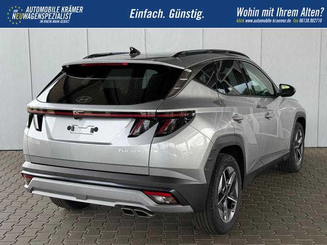 Hyundai TUCSON E-Motion 1.6 T-GDI 2WD 48V DCT / Panoramadach ACC Sitz + Lenkradheizung LED Navi PDC V&H Kamera Alu 18" 