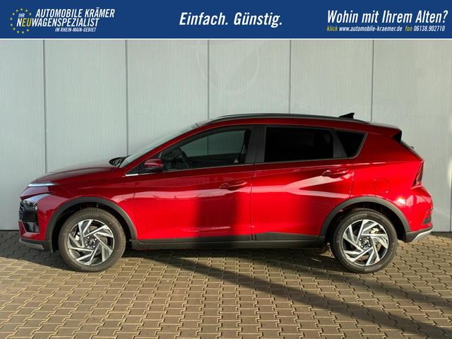 Hyundai BAYON Premium 1.0 T-GDI 100 PS 48V 7DCT / Keyless ACC Soundsystem BOSE Sitz + Lenkradheizung LED Navi PDC V&H Kamera Totwinkel Alu 16" 