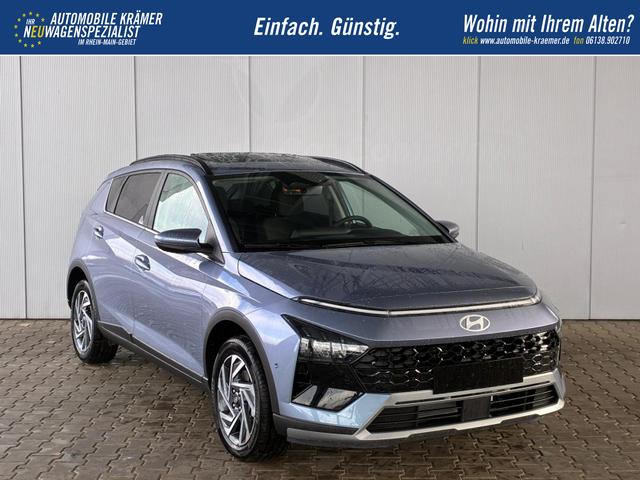 Hyundai BAYON Premium Sky 1.0 T-GDI 100 PS 48V 7DCT / Keyless ACC Soundsystem BOSE Sitz + Lenkradheizung LED Navi PDC V&H Kamera Totwinkel Alu 16" 