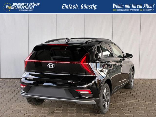 Hyundai BAYON Premium Sky 1.0 T-GDI 100 PS 48V 7DCT / Keyless ACC Soundsystem BOSE Sitz + Lenkradheizung LED Navi PDC V&H Kamera Totwinkel Alu 16" 