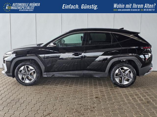 Hyundai TUCSON E-Motion 1.6 T-GDi 2WD HEV / Panoramadach ACC LED Sitz + Lenkradheizung Navi PDC V&H Kamera Alu 18" 