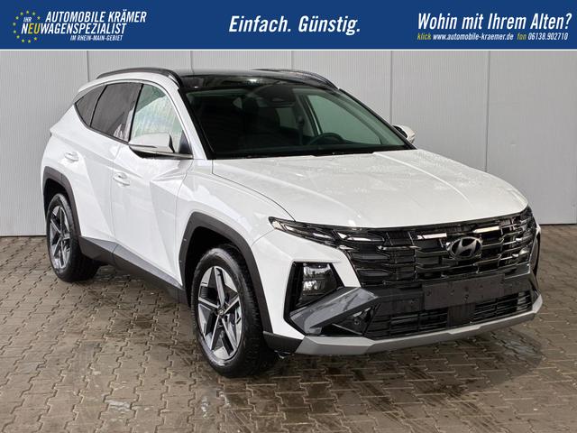 Hyundai TUCSON E-Motion 1.6 T-GDi 2WD HEV / Panoramadach ACC LED Sitz + Lenkradheizung Navi PDC V&H Kamera Alu 18" 