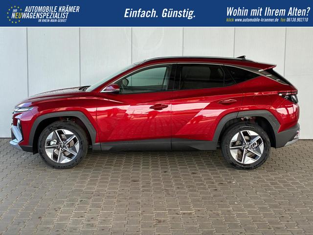 Hyundai TUCSON E-Motion 1.6 T-GDi 2WD HEV / Panoramadach ACC LED Sitz + Lenkradheizung Navi PDC V&H Kamera Alu 18" 