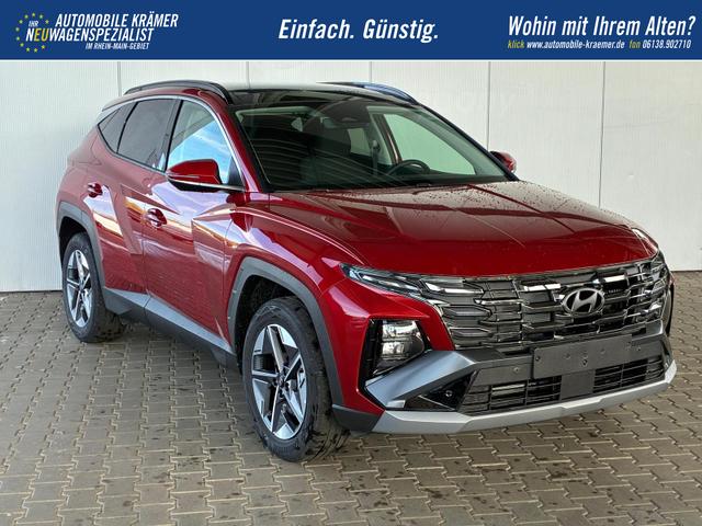 Hyundai TUCSON E-Motion 1.6 T-GDi 2WD HEV / Panoramadach ACC LED Sitz + Lenkradheizung Navi PDC V&H Kamera Alu 18" 