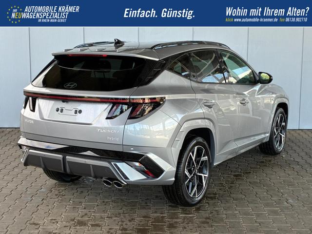 Hyundai TUCSON N-Line 1.6 T-GDI 4WD HEV / Panoramadach 4x Shz ACC Head-Up Krell-Soundsystem E-Klappe Matrix-LED E-Sitze Alu 19" 