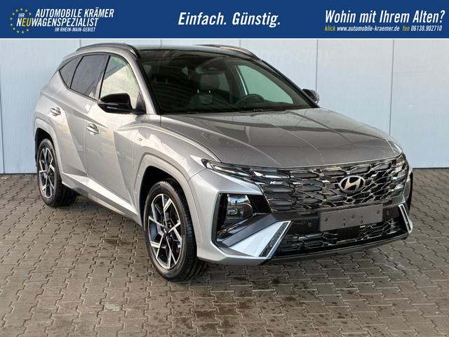 Hyundai TUCSON N-Line 1.6 T-GDI 4WD HEV / Panoramadach 4x Shz ACC Head-Up Krell-Soundsystem E-Klappe Matrix-LED E-Sitze Alu 19" 