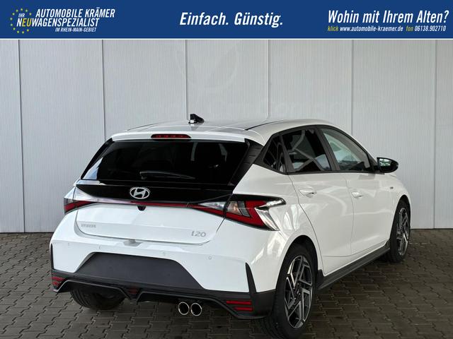 Hyundai i20 1.2 MPI N-Line / LED Tempomat Navi R&uuml;ckfahrkamera Alu 17" 