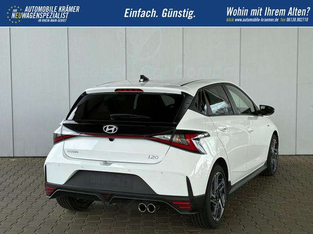 Hyundai i20 1.2 MPI N-Line / LED Tempomat Navi R&uuml;ckfahrkamera Alu 17" 